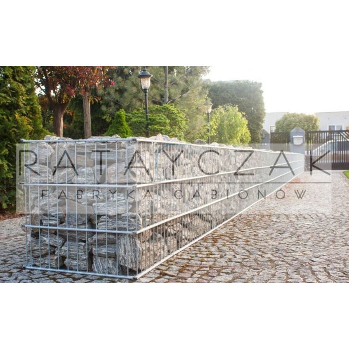 Gabion 2,40x2,00m Ogrodzenie Murek