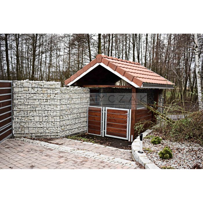 Gabion 2,40x2,00m Ogrodzenie Murek