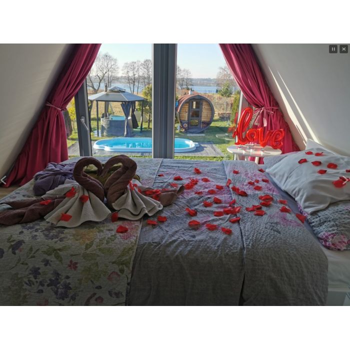 Romantyczny Pobyt We Dwoje Na Mazurach - Tylko Dla Was Sauna Balia Jacuzzi