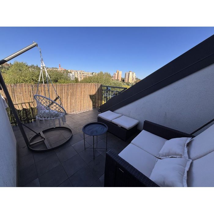 Nowoczesne mieszkanie w stylu Boho - Infiore Park Przemyśl , 47 m2 , Duży Taras, Dwupoziomowe