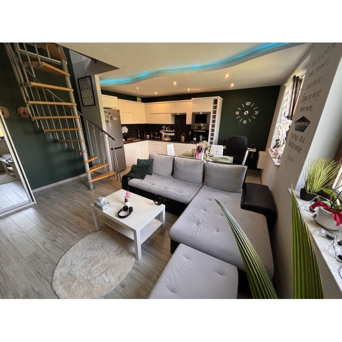 Nowoczesne mieszkanie w stylu Boho - Infiore Park Przemyśl , 47 m2 , Duży Taras, Dwupoziomowe