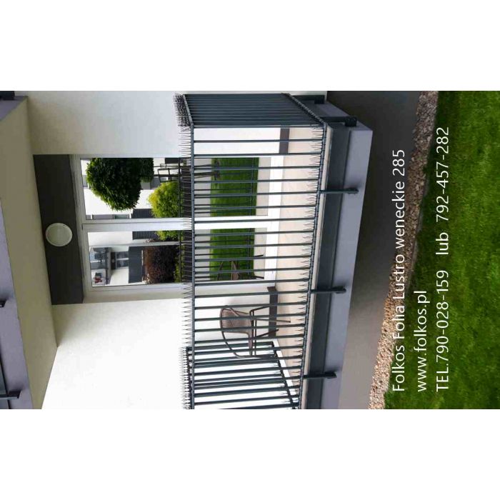 Lustro weneckie Warszawa - folia wenecka na okna , drzwi, witryny-Oklejamy