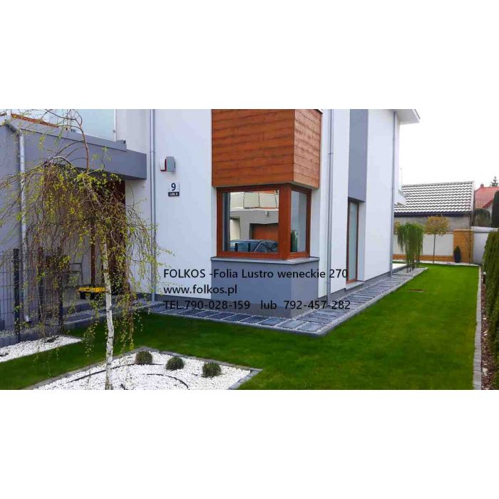 Lustro weneckie Warszawa - folia wenecka na okna , drzwi, witryny-Oklejamy