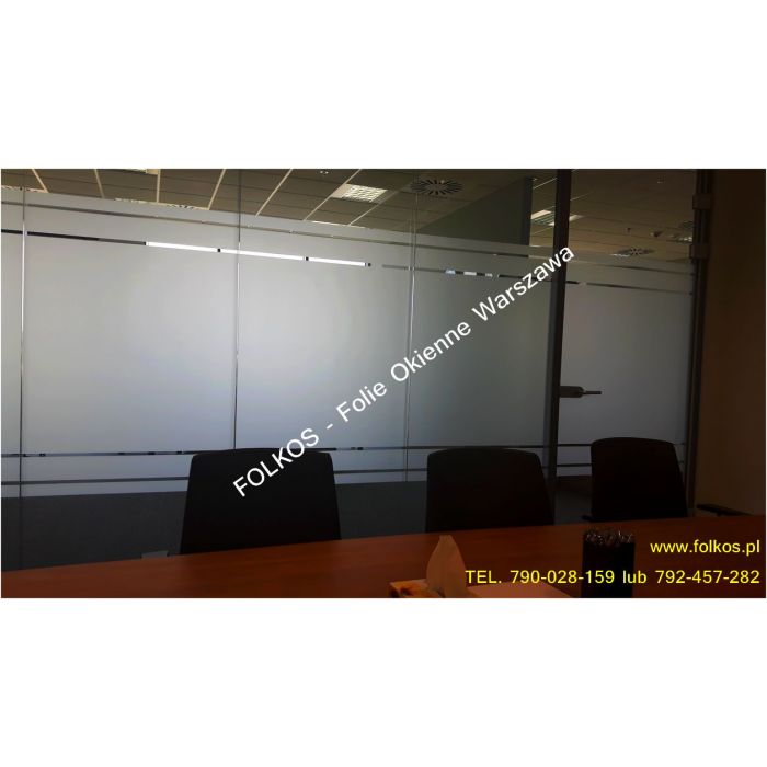 Folie matowe mrożone Warszawa - folia matowa mrożona na okna, drzwi, witryny