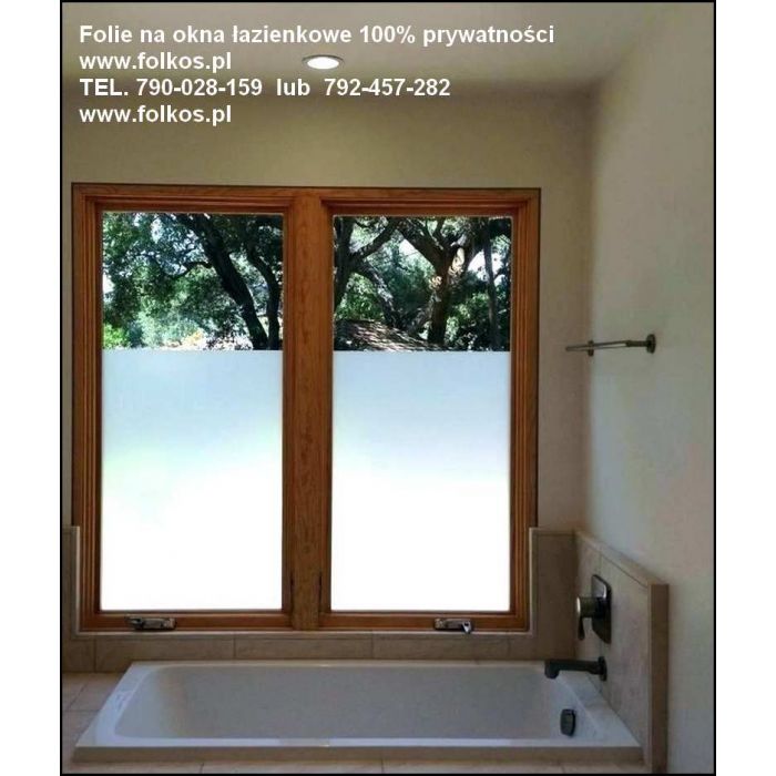 Folie matowe mrożone Warszawa - folia matowa mrożona na okna, drzwi, witryny