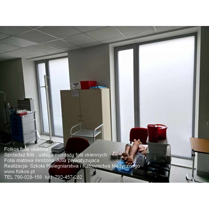 Folia matowa Warszawa - szerokość rolki 183cm - Folkos folie Warszawa