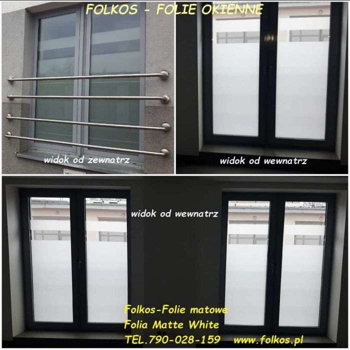 Folia matowa Warszawa - szerokość rolki 183cm - Folkos folie Warszawa