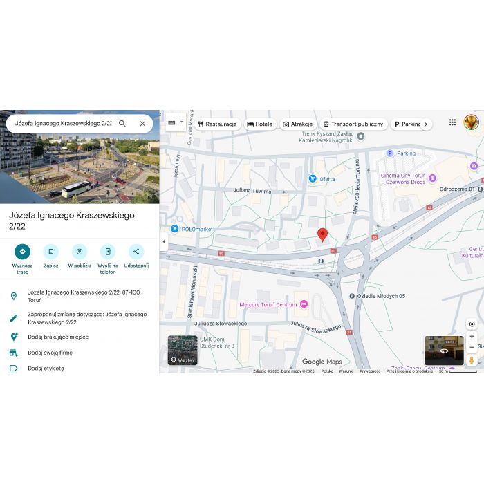 Bezpośrednio wynajmę kawalerkę Toruń blisko starówki