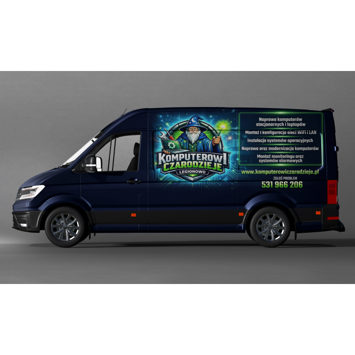 Mobilny Serwis Komputerowy Legionowo. KomputerowiCzarodzieje.