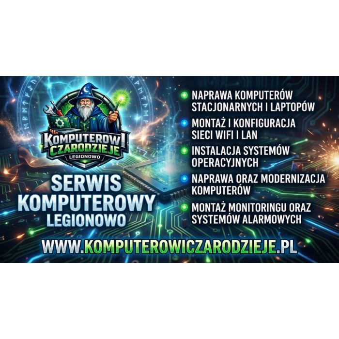 Mobilny Serwis Komputerowy Legionowo. KomputerowiCzarodzieje.