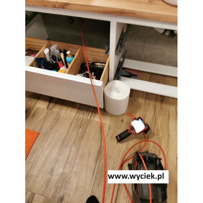 Lokalizacja wycieków wody Katowice