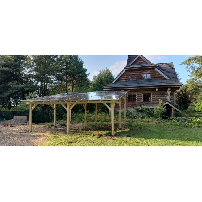 Wiata fotowoltaiczna z magazynem energii