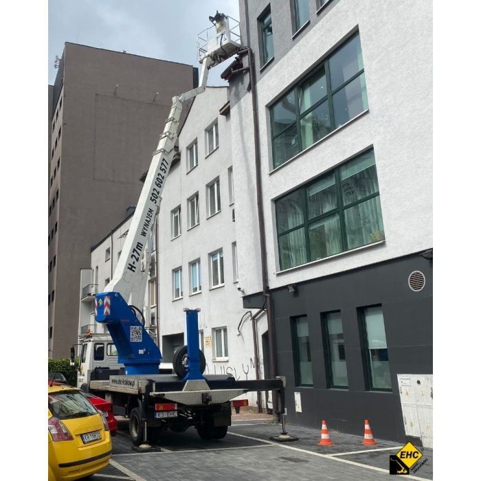 Wynajem dźwigów samojezdnych do 50 ton i podnośników koszowych do 70 metrów