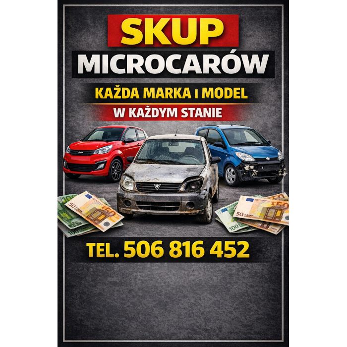 SKUP MICROCARÓW MICROCARY SPRAWNE I USZKODZONE!