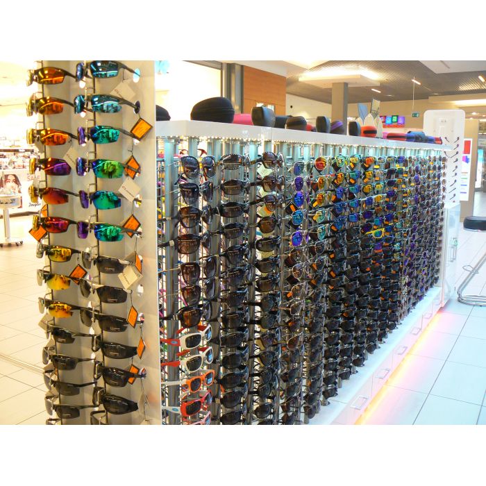 Stoisko handlowe na okulary – typu wyspa