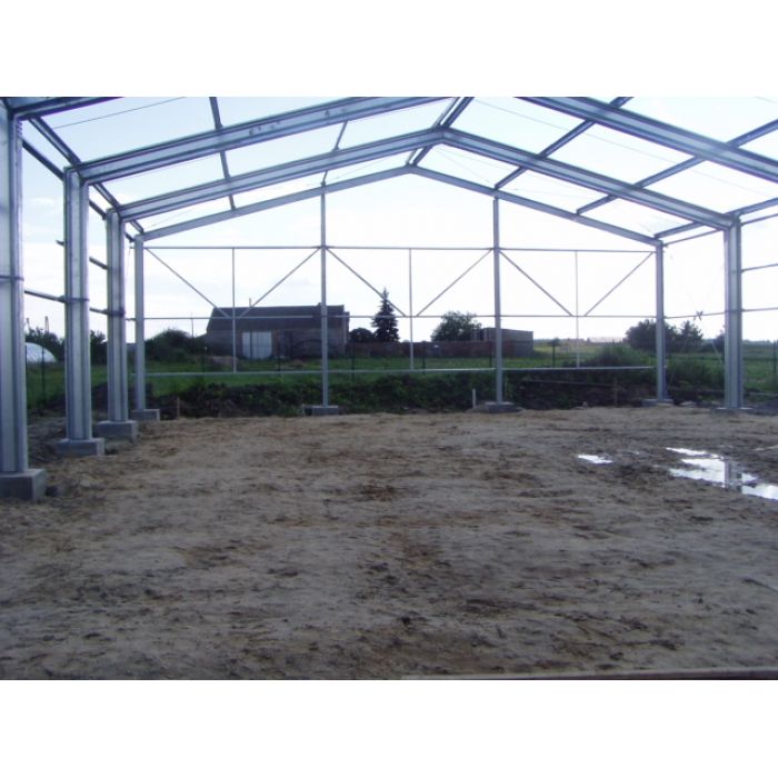 KONSTRUKCJA STALOWA HALI 12 M x 20 M x 4,0 M CENA 45 600,00 zł