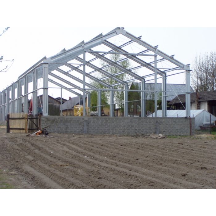 KONSTRUKCJA STALOWA HALI 12 M x 20 M x 4,0 M CENA 45 600,00 zł