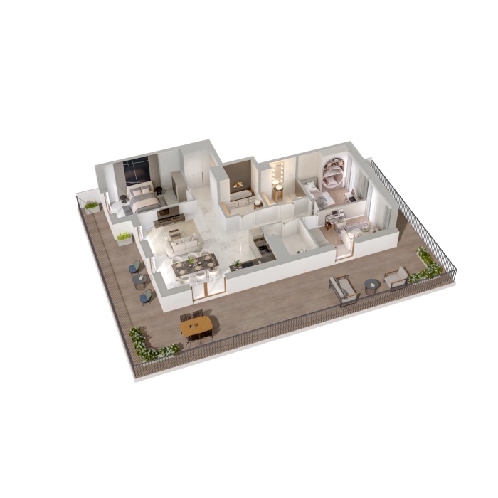 4 pokoje z tarasem 77,96 m² | Apartament PULSO Dębica | bez prowizji