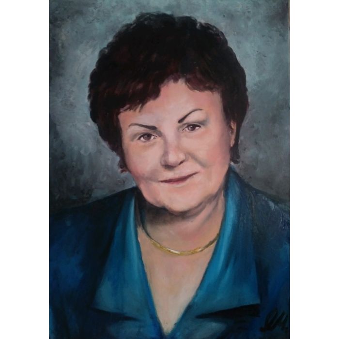 Portret olejny na płótnie na zamówienie