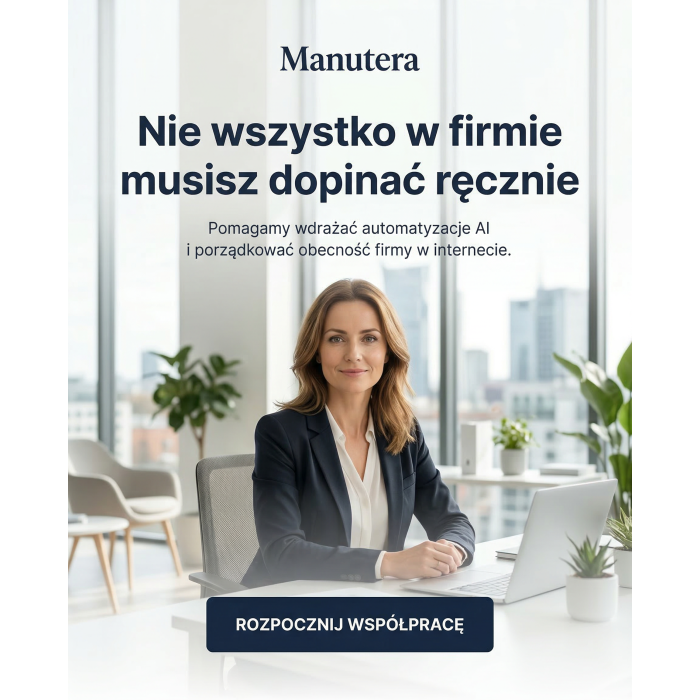 Twoja firma w Internecie. Bez chaosu, bez pilnowania, bez zatrudniania specjalisty.