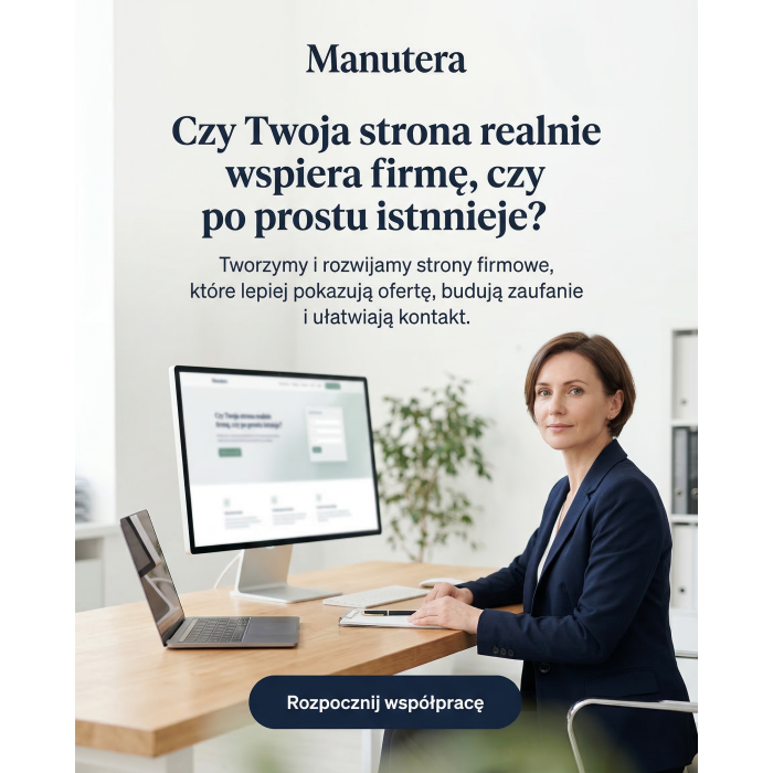 Twoja firma w Internecie. Bez chaosu, bez pilnowania, bez zatrudniania specjalisty.