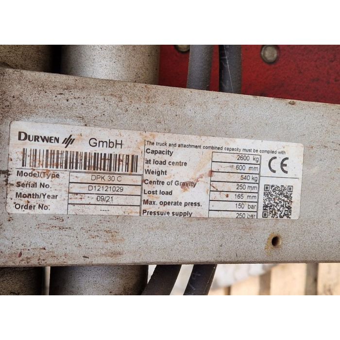 Paletyzer na dwie palety Durwen DPK30C podwójny paletyzer