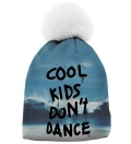 czapka z napisem cool kids don't dance