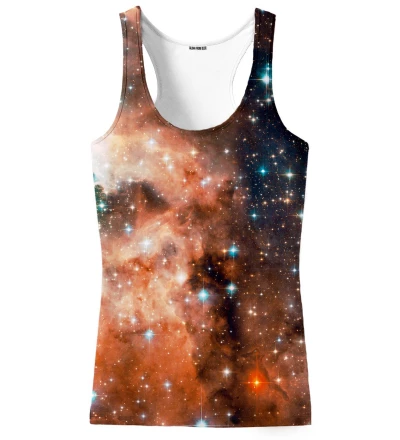 tank top with galaxy motive