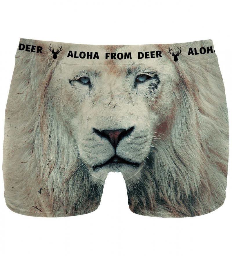 underwear with lion motive