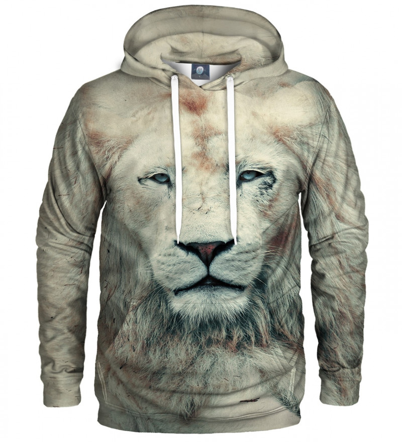 hoodie with lion motive