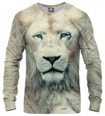 sweatshirt with lion motive