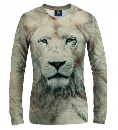 sweatshirt with lion motive