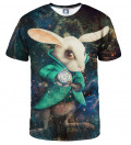 tshirt with rabbit from alice in wonderland