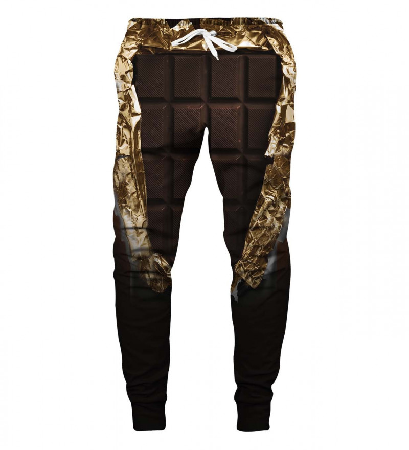 chocolate brown sweatpants