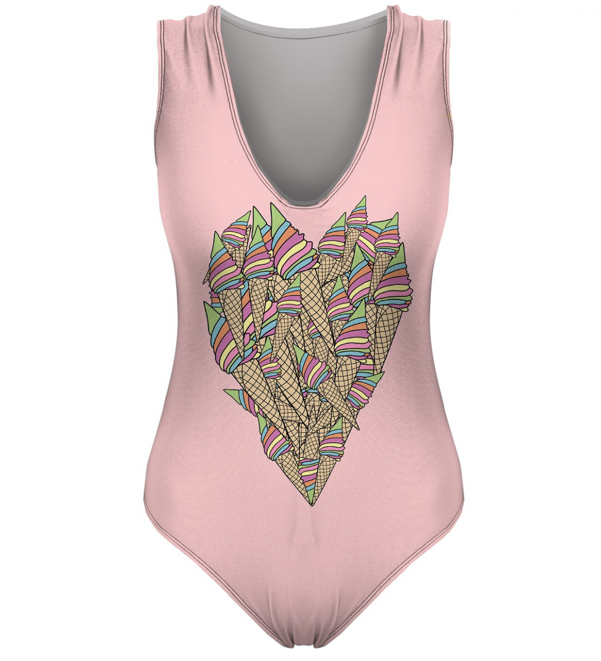 summer heart swimwear