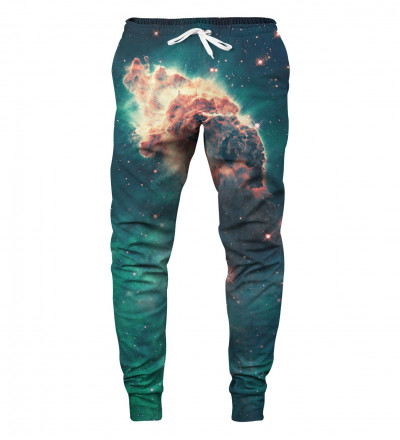 spodnie z motywem galaxy