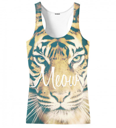 tank top with tiger motive