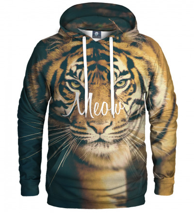 hoodie with tiger motive