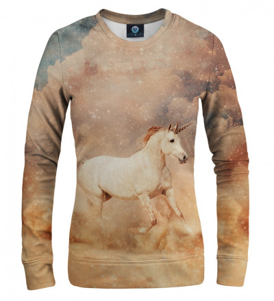 sweatshirt with unicorn motive