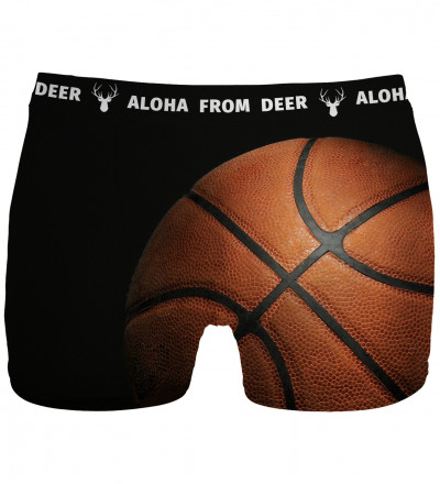 underwear with basketball ball motive