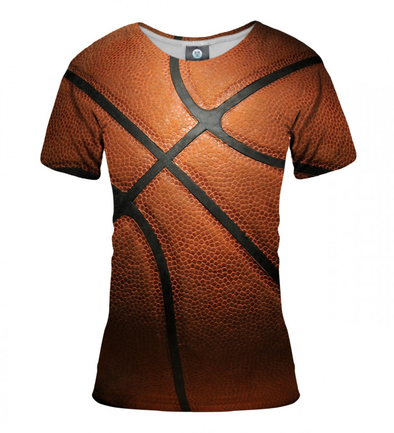 tshirt with basketball ball motive