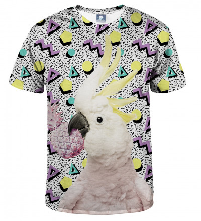 tshirt with parrot motive