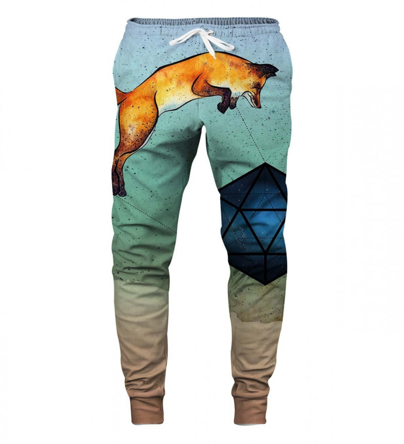 joggers with foxes motive