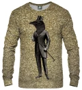 sweatshirt with raven motive