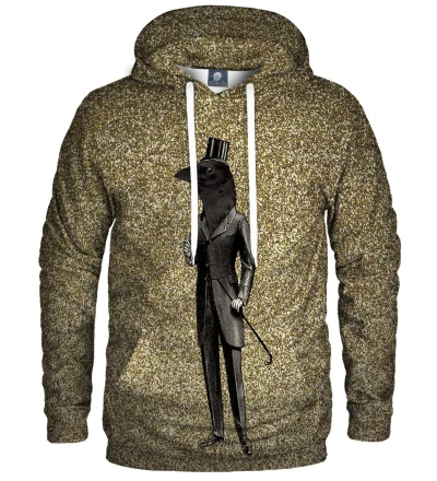 hoodie with raven motive