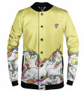 Unicorn baseball jacket