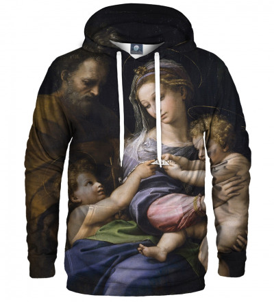 sweatshirt with holy women motive