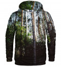 hoodie with forest motive