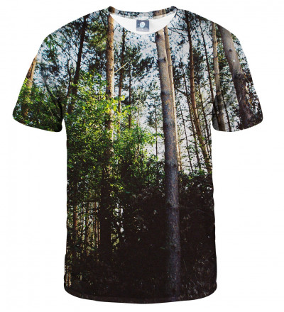 koszulka z motywem lasu
