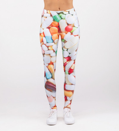 leggings with pills motive
